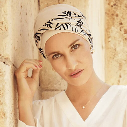 Shakti turban - Perfectly Pale fra House of Christine